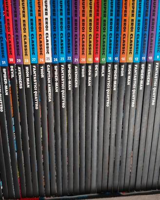 collezione fumetti supereroi classic 