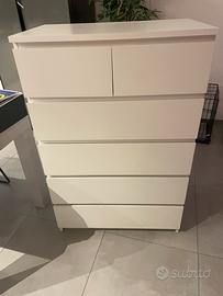 Cassettiera Malm ikea