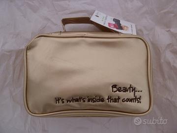 Astuccio VIAGGIO beauty case NUOVO leopardato