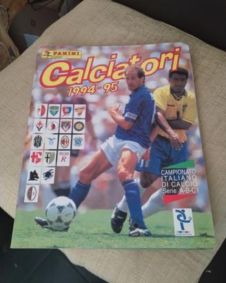 Album Panini 1994-95 completo con cedola TOTTI