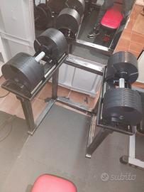 Manubri regolabili da 5,5kg a 43kg