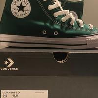 Converse Nere Alte Taglia 43