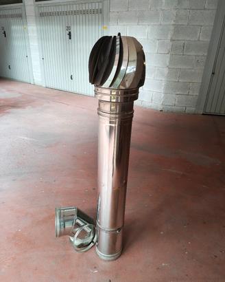canna fumaria in acciaio inox 