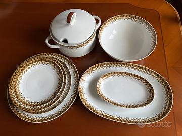 set piatti 41 pz in porcellana vintage MITTERTEICH