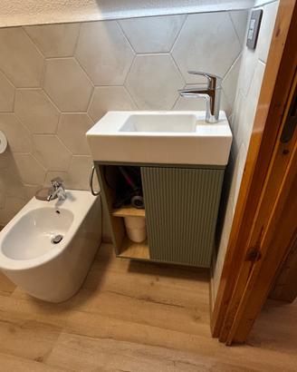 Mobile bagno Beldivo 50 cm con lavabo