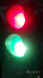 Semaforo vintage a 2 luci in ferro