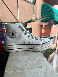 scarpe converse bianche