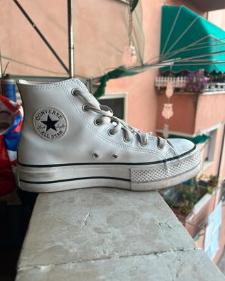 scarpe converse bianche