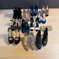 11 paia di scarpe e borsa cerimonia