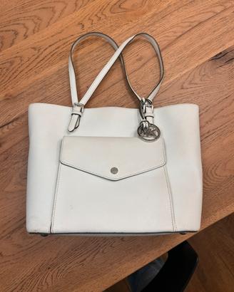 Borsa michael kors originale usata - bianca