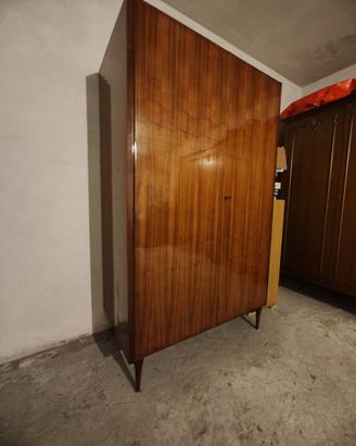 Armadio moderno lucido in legno