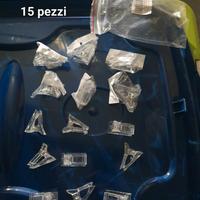 Set 15 pz clip per ricostruzione unghie