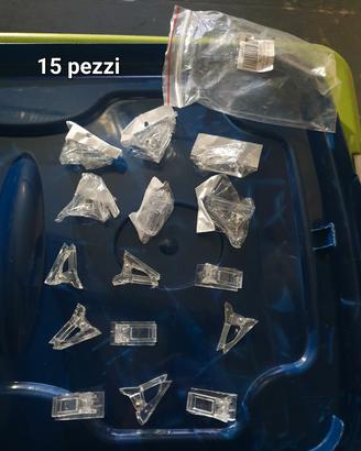 Set 15 pz clip per ricostruzione unghie