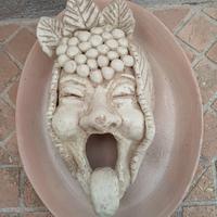 Antico Centrotavola-Terracotta Ceramica-Antichità 
