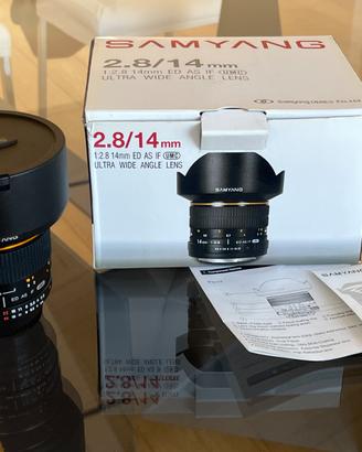 Samyang 14mm f/2.8 ED IF UMC Nikon F