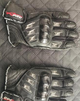 Guanti  Racing A-Pro in Pelle e Carboniotaglia S