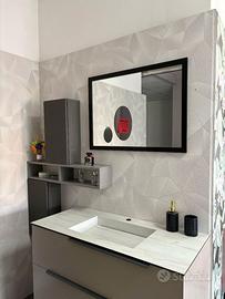 MOBILE BAGNO 100 CM - LAVABO IN HPL