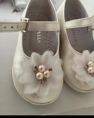 Scarpa ballerina cerimonia bambina.
