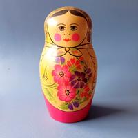 Matrioska vintage originale Urss alta 19 cm