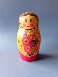 Matrioska vintage originale Urss alta 19 cm