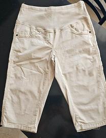Pantaloni corti attesa,maternità taglia xs