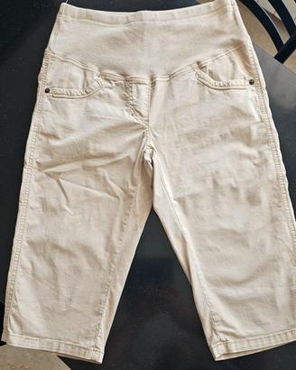 Pantaloni corti attesa,maternità taglia xs