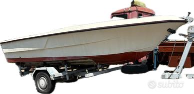 Barca 5 metri con motore johnson 25 cv