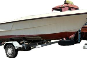 Barca 5 metri con motore johnson 25 cv