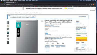 Frigo Hisense Nuovo