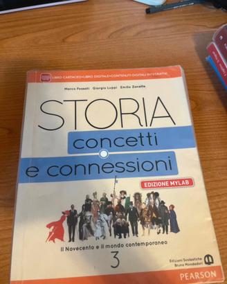 Storia concetti e connessioni- edizione my lab