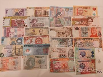 Lotto banconote originali