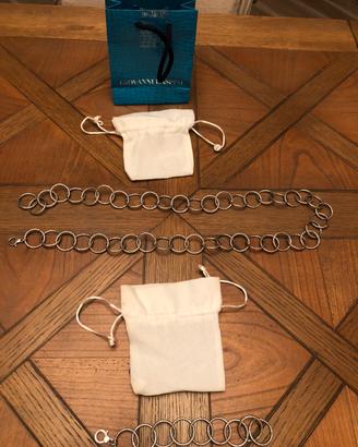 Collana e bracciale argento 925 Giovanni Raspini