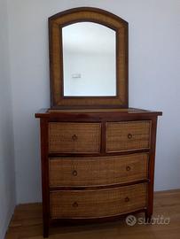 Base 4 cassetti, base 5 cassetti, specchio