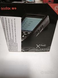 Trigger Flash Wireless Godox XPro-C per Canon