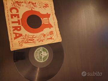 Dischi 78 giri Cetra