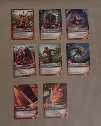 Fantasy riders Neobarbari lotto carte Panini rare