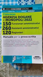 Libro - Concorso Agenzia Dogane e Monopoli -SIMONE