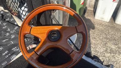 Volante vintage in Radica marca OBA
