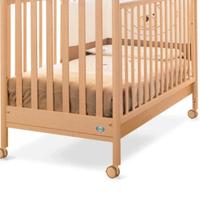 lettino Pali ciak naturale con materasso 