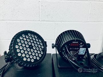 Luci Par Led centralina DMX macchina Fumo