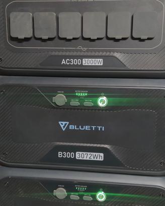 fotovoltaico bluetti ac300+2b300+D300S