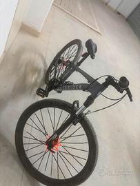 Bici Rockrider grigia