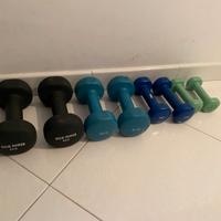 Coppie di pesetti da 1, 2, 4, 5 kg