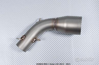 Raccordo Mid Pipe per HONDA MSX 125 GROM 2013 2015