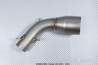 Raccordo Mid Pipe per HONDA MSX 125 GROM 2013 2015