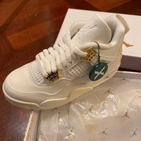 Jordan 4 retro metallic gold (donna)