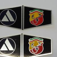 Fregio stemma laterale A112 58HP prima serie