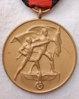 Medaglia tedesca epoca nazista x Annessione Sudeti