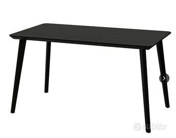 Tavolo Ikea LISABO nero