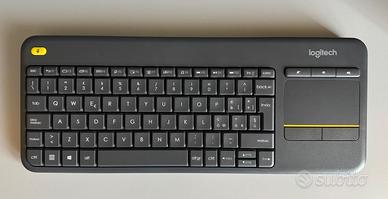 Tastiera wireless Logitech K400 Plus con touchpad